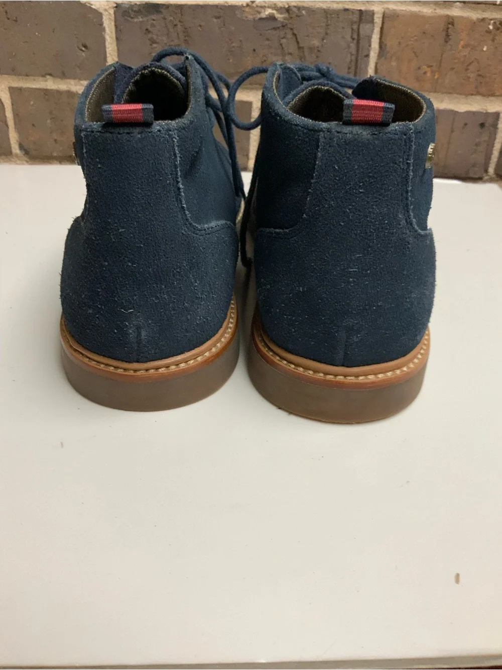 Navy Suede Chukka Boots - Stylish Lace-Up Men's Ankle Boots